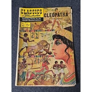 Classics Illustrated #161 (Original Edition) (Cleopatra) 1961 G